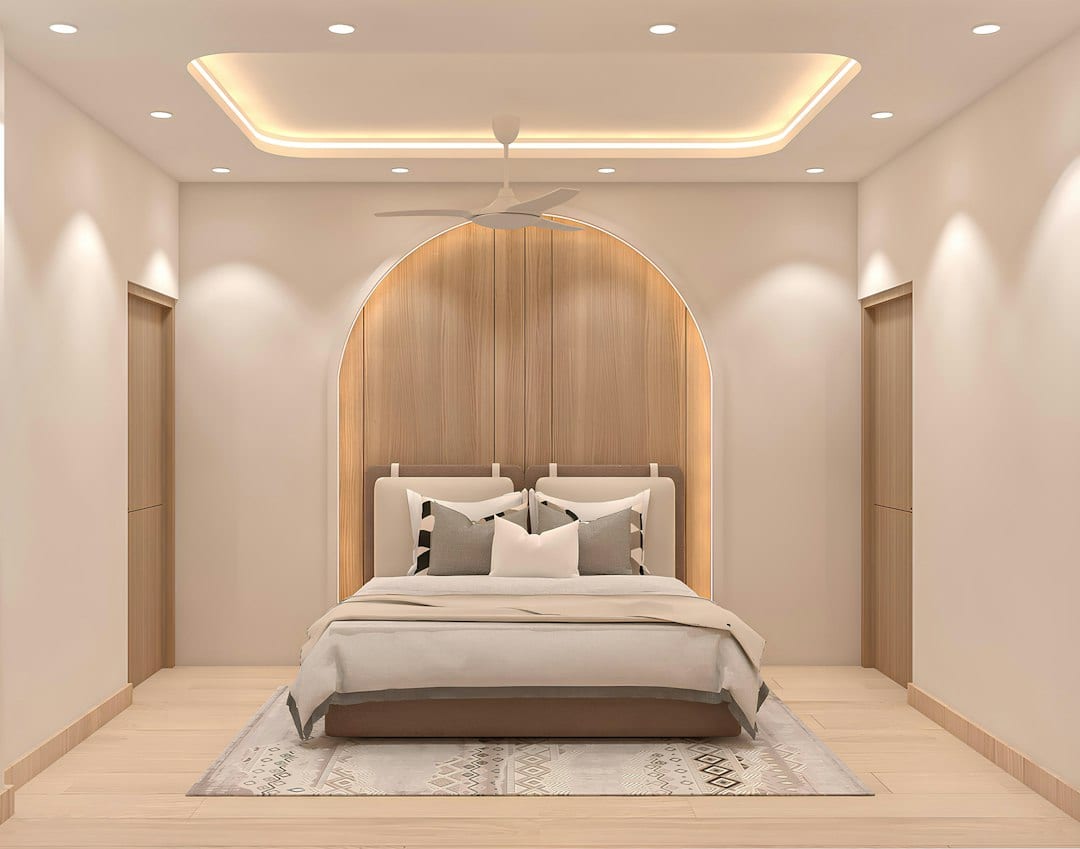 Modern condominium bedroom in District 9