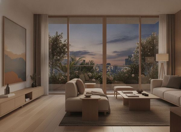 Sample condo interior listing